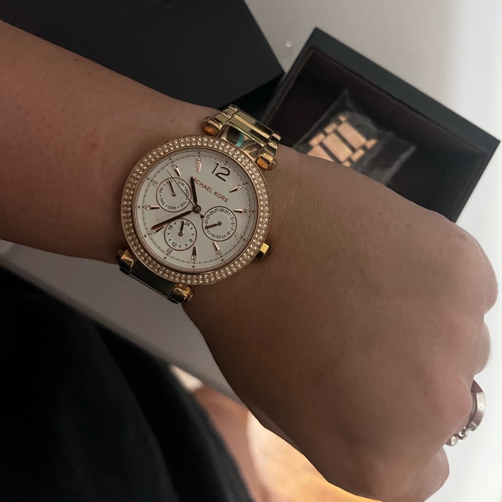 Gold Michael Kors Watch